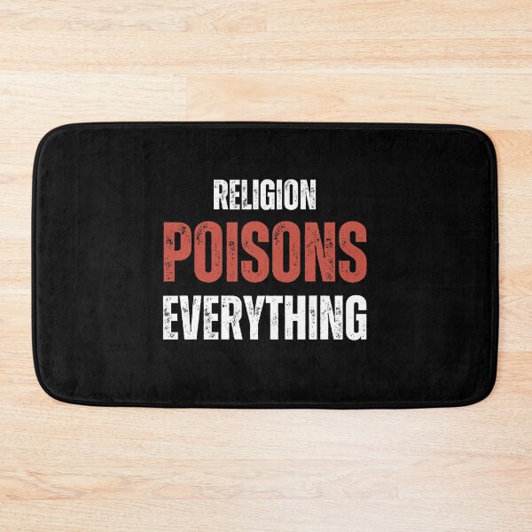 Item preview, religion poisons everything anti religion quotes designed and sold by puppyizo.
