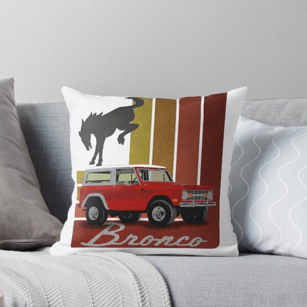 Item preview, Ford Bronco - Retro Red (on white)  designed and sold by Groenendijk.