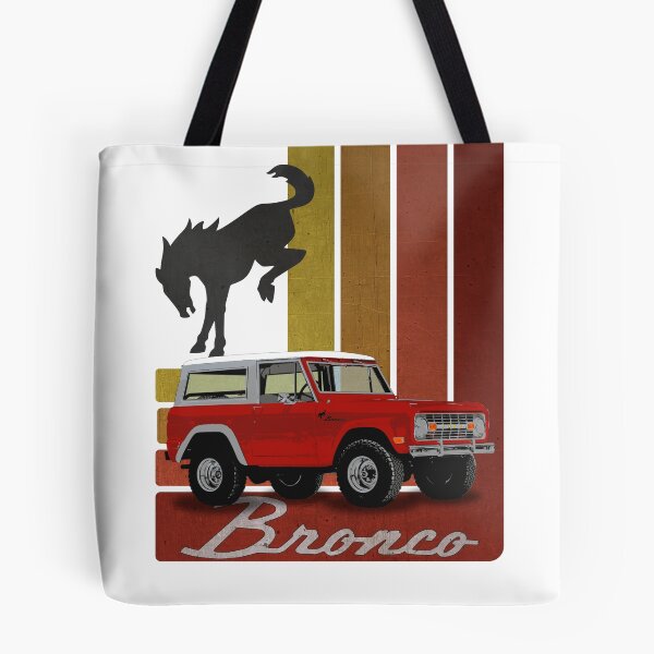 Item preview, Ford Bronco - Retro Red (on white)  designed and sold by Groenendijk.