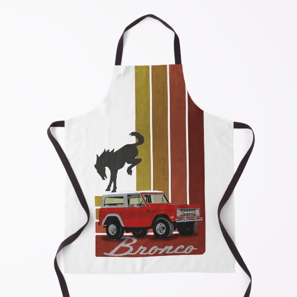 Item preview, Ford Bronco - Retro Red (on white) designed and sold by Groenendijk.