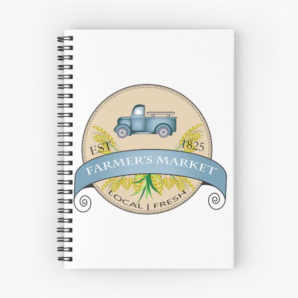 Item preview, Farmers Market Vintage Badge designed and sold by karyalangit.