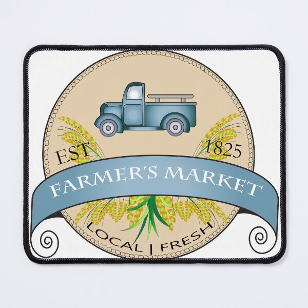 Item preview, Farmers Market Vintage Badge designed and sold by karyalangit.