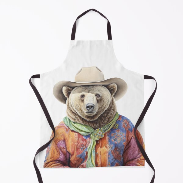 Item preview, Cowboy Bear designed and sold by JackrabbitPub.