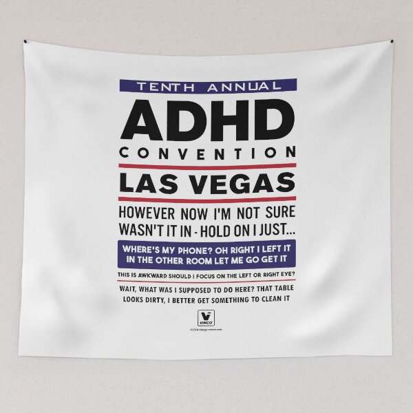 Item preview, Convención sobre TDAH designed and sold by vintage-covers.
