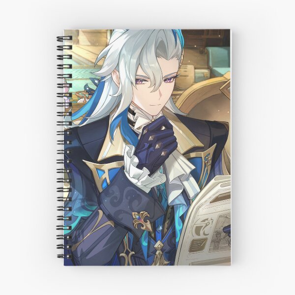 Item preview, Genshin Impact - Neuvillette Official Birthday Artwork 2023 designed and sold by Krimsy.