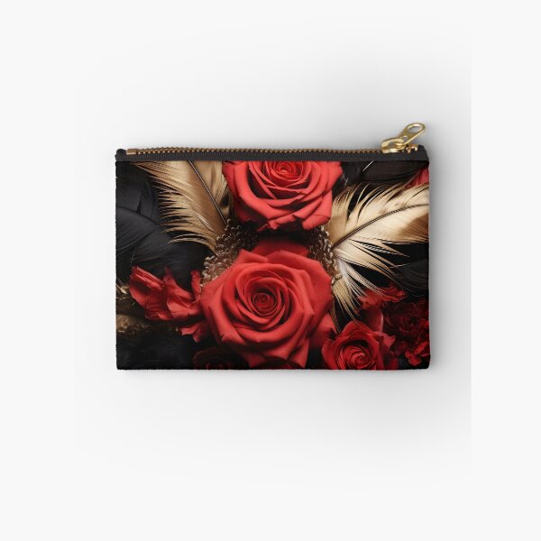 Item preview, Floral arrangement of flowers and feathers designed and sold by dcrc.
