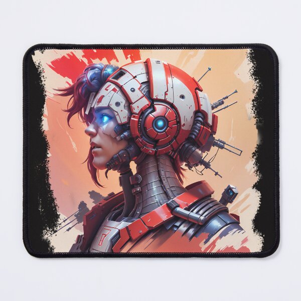 Item preview, Cyborg Girl designed and sold by ThreadedTales.