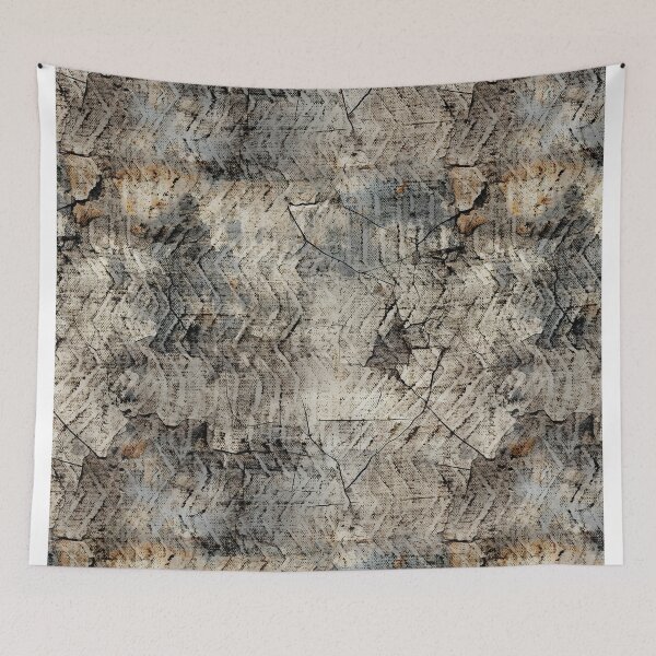 Item preview,  Tire texture zigzag concrete wall designed and sold by Alessandro Remo Mazzoni Remotextiles.