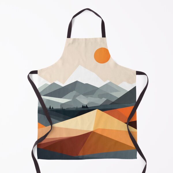 Item preview, Harmony Peaks: A Geometric Landscape designed and sold by RipollDesigns.