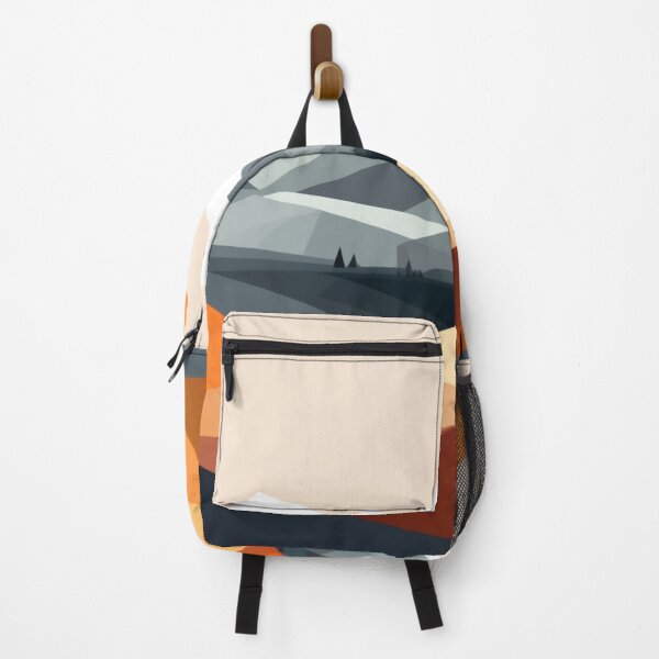Item preview, Harmony Peaks: A Geometric Landscape designed and sold by RipollDesigns.