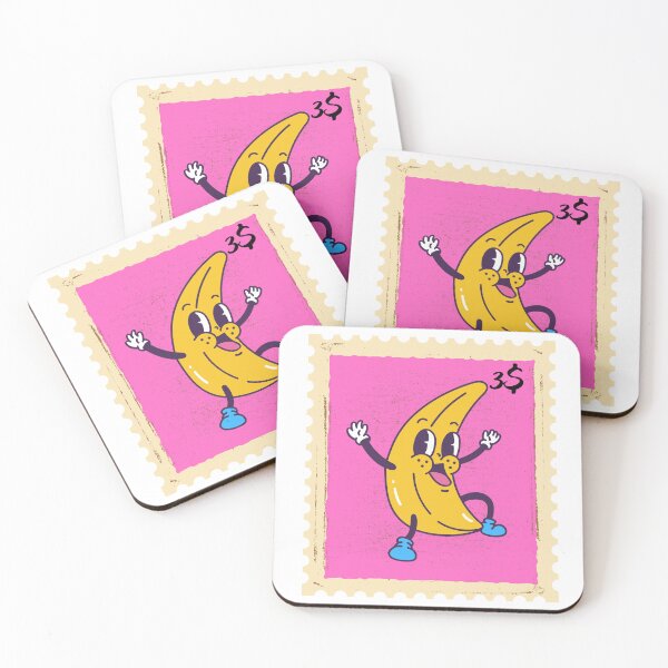 Item preview, SERIES OF VINTAGE STAMPS. BANANA designed and sold by infinitearte.