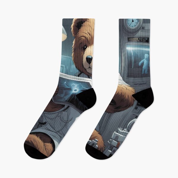 Item preview, Teddy as a doctor taking x-rays of patients designed and sold by Colin Bentham.