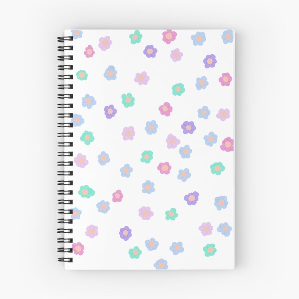 Item preview, Pink, Blue, Green, Purple and Blue Flowers  pattern designed and sold by Anton Repetto.
