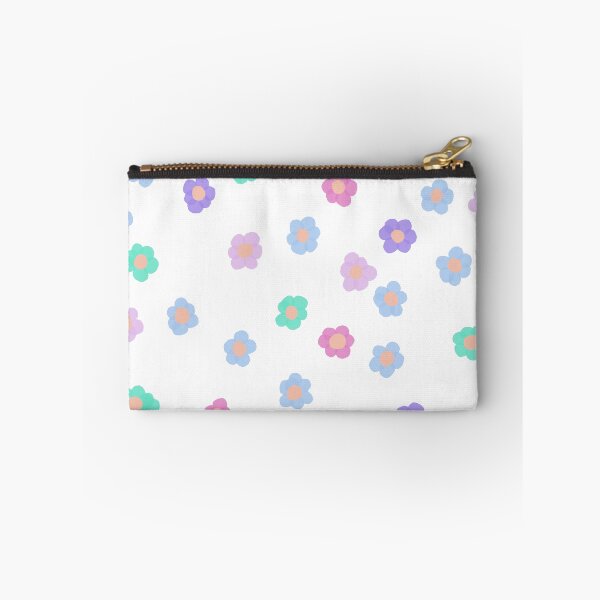 Item preview, Pink, Blue, Green, Purple and Blue Flowers  pattern designed and sold by Anton Repetto.
