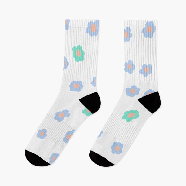 Item preview, Green and Blue Flower Pattern designed and sold by Anton Repetto.