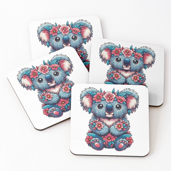 Item preview, Aesthetic Portrait: Koala Serenity Harmonious Hues designed and sold by Noorkin.