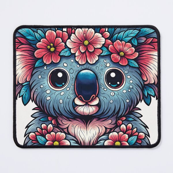 Item preview, Aesthetic Portrait: Koala Serenity Harmonious Hues designed and sold by Noorkin.