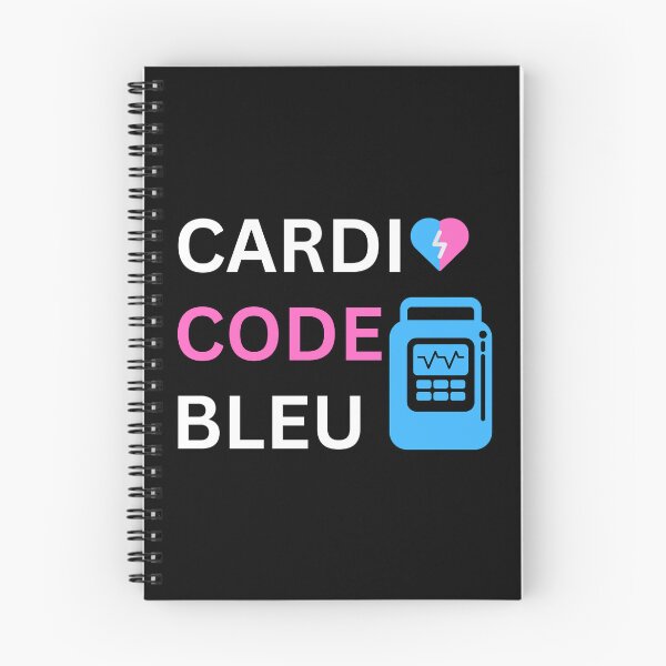 Item preview, Great Defibrillator Cardio Code Bleu designed and sold by MotivaChic.