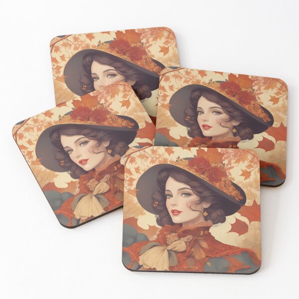 Item preview, Whispers of Fall, Effortless Autumn Glam - No.4 Colette designed and sold by BALMYPRINTEMPS.