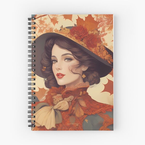 Item preview, Whispers of Fall, Effortless Autumn Glam - No.4 Colette designed and sold by BALMYPRINTEMPS.