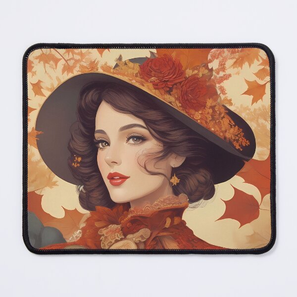 Item preview, Whispers of Fall, Effortless Autumn Glam - No.4 Colette designed and sold by BALMYPRINTEMPS.