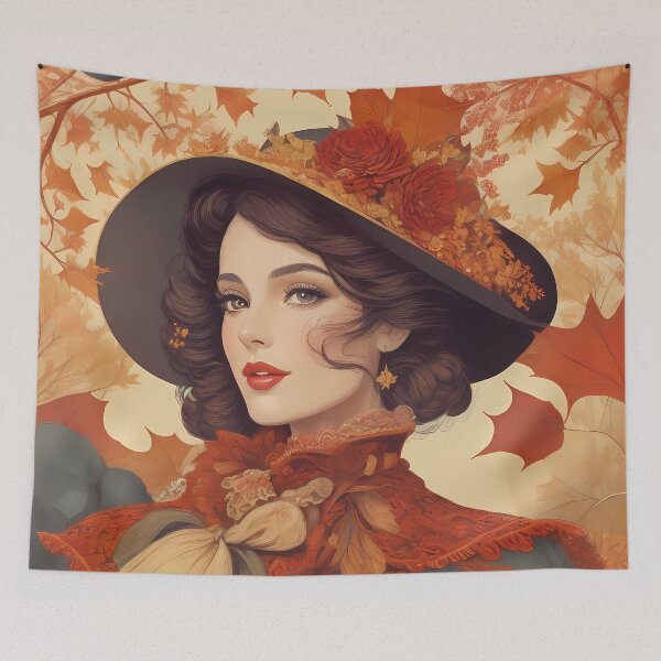 Item preview, Whispers of Fall, Effortless Autumn Glam - No.4 Colette designed and sold by BALMYPRINTEMPS.