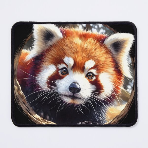 Item preview, Red panda animal  art designed and sold by RubisLeaf.