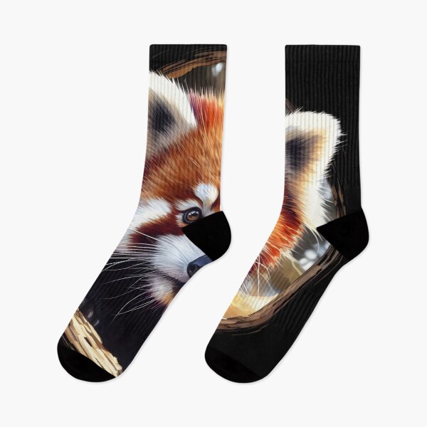 Item preview, Red panda animal  art designed and sold by RubisLeaf.
