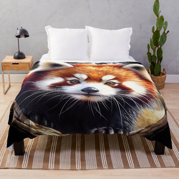 Item preview, Red panda animal  art designed and sold by RubisLeaf.