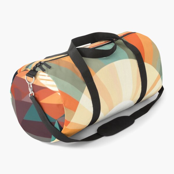 Item preview, Boho Trails: Geometric Figures in Vibrant Landscape Harmony designed and sold by RipollDesigns.