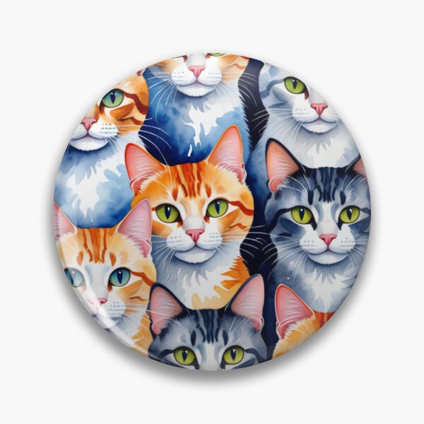 Item preview, cats designed and sold by nattia.