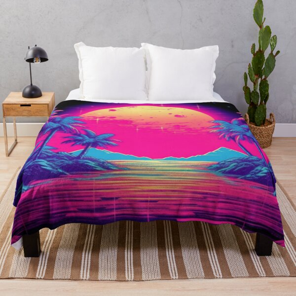 Item preview, 80s Synthwave Vintage Vaporwave Palm Island designed and sold by Nightarcade.