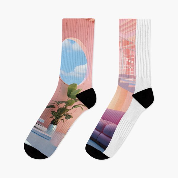 Item preview, Pastel Dreamscape: Modern Liminality designed and sold by dogwoofwoof.