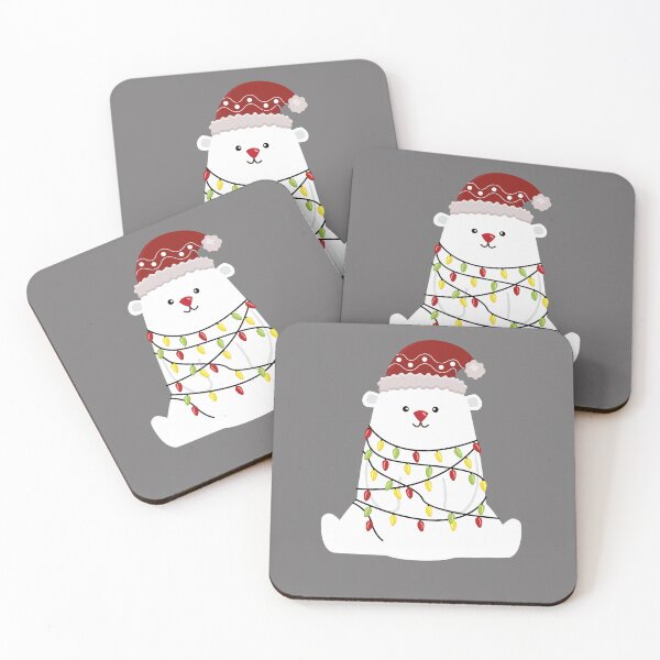 Item preview, Polar bear. Christmas bear. Cheerful bear. White. Christmas. designed and sold by MagelliShop.