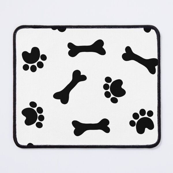 Item preview, Dog Pattern with Bones and Paws designed and sold by Anton Repetto.