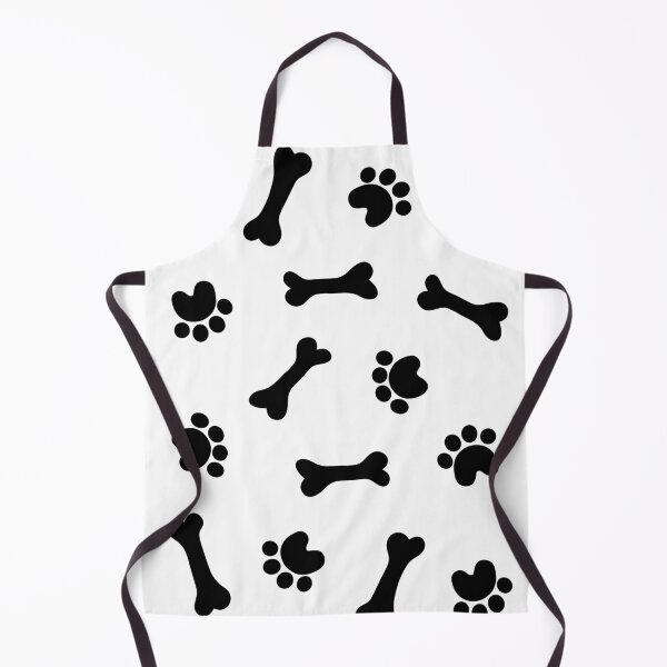 Item preview, Dog Pattern with Bones and Paws designed and sold by Anton Repetto.