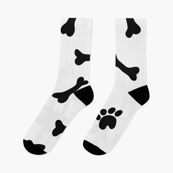 Item preview, Dog Pattern with Bones and Paws designed and sold by Anton Repetto.