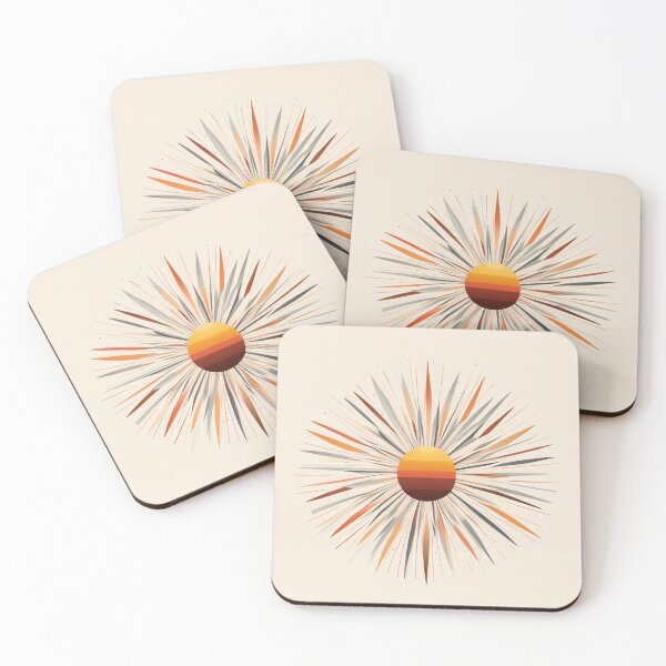 Item preview, Luminous Geometry: A Radiant Sunburst designed and sold by RipollDesigns.