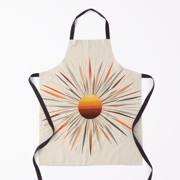 Item preview, Luminous Geometry: A Radiant Sunburst designed and sold by RipollDesigns.
