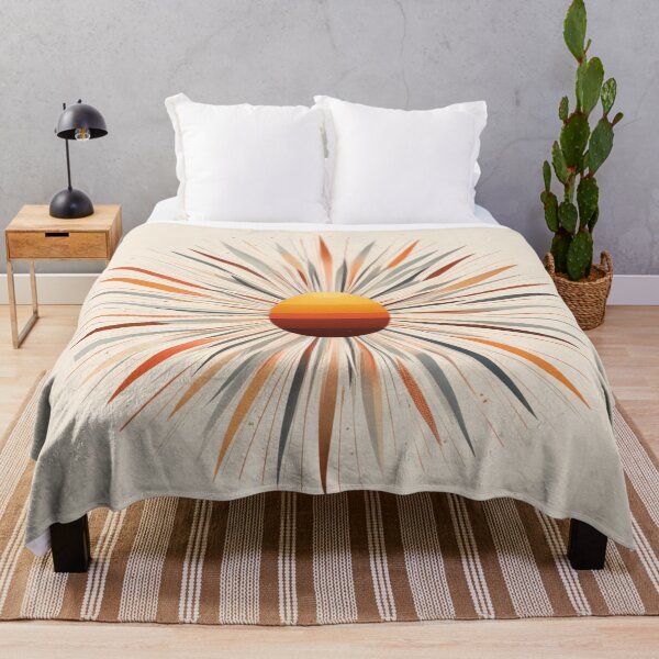 Item preview, Luminous Geometry: A Radiant Sunburst designed and sold by RipollDesigns.