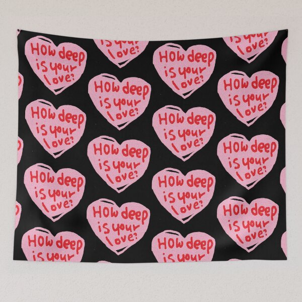 Item preview, how deep is your love? designed and sold by zzzozzo.