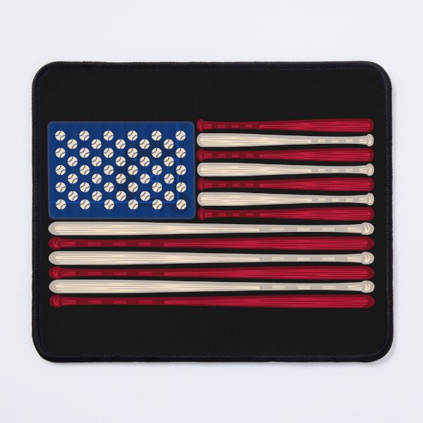 Item preview, Baseball Flag US Sport designed and sold by 4TeeToo.