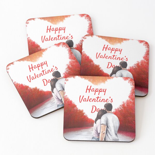 Item preview, Happy Valentine's Day Couple 2024 designed and sold by mamolebo.