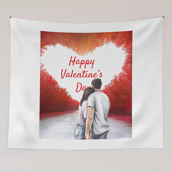 Item preview, Happy Valentine's Day Couple 2024 designed and sold by mamolebo.