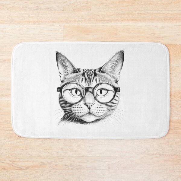 Item preview, Gato con lentes designed and sold by Albertpolaris.