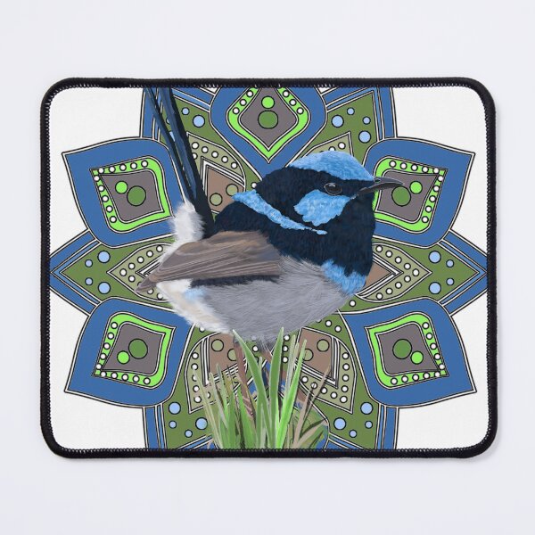 Item preview, A Male Superb Fairywren designed and sold by BampiDraws.