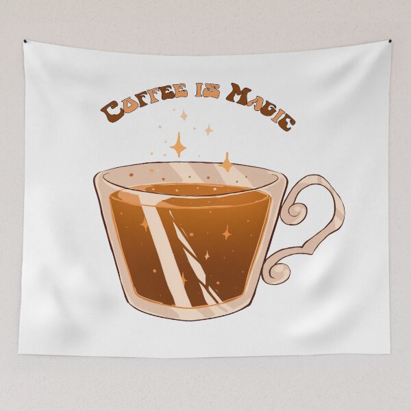 Item preview, Coffee is Magic/ Coffee lover designed and sold by ZolliArt.