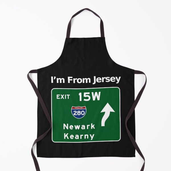 Item preview, From Jersey, New Jersey Newark, Kearny  Exit 15W Graphic Design designed and sold by CoolUniqueNovel.