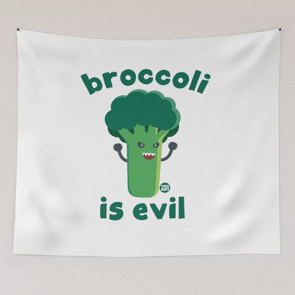 Item preview, BROCCOLI IS EVIL designed and sold by TODD GOLDMAN.