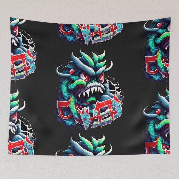 Item preview, Big Bad Monster Digital Graffiti designed and sold by Chubuter.